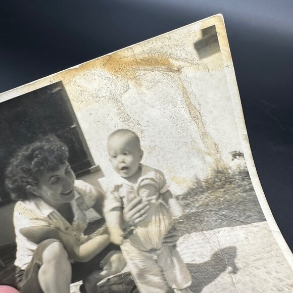 Vintage Kids Photos 1940s to 1980s Lot Of 56 Retro Photography Crafts Decor - Picture 9 of 9